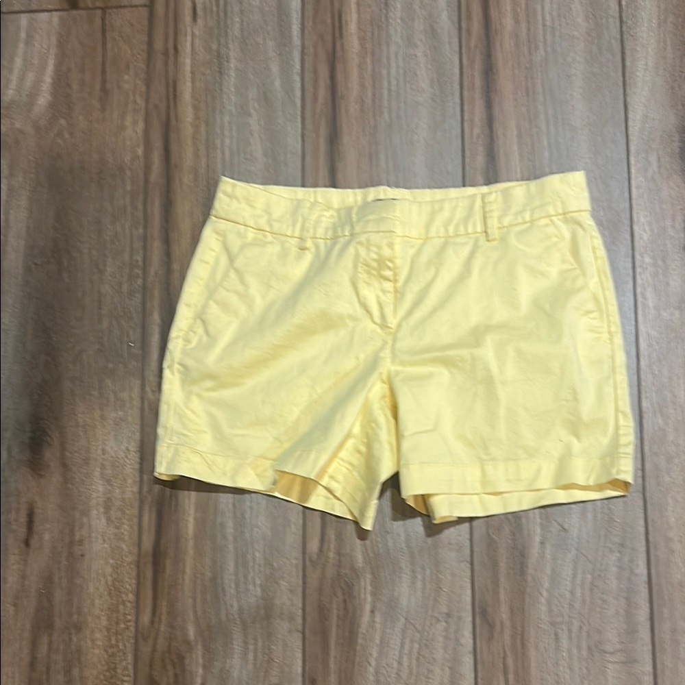 Nautica light Yellow Shorts Classic Cotton Blend